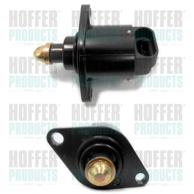 Regelklep stationair toerental