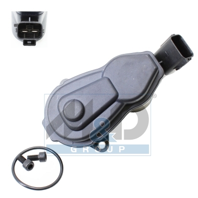 Servomotor voor parkeerrem