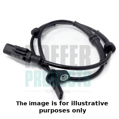 ABS-Hintersensor, zweiseitig