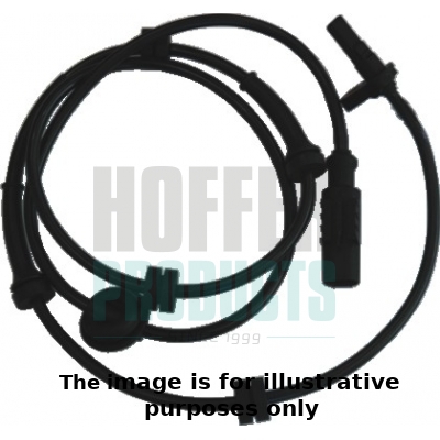 ABS-Hintersensor, zweiseitig