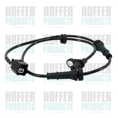 ABS sensor achteraan, links