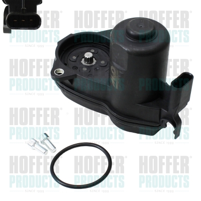 Servomotor voor parkeerrem