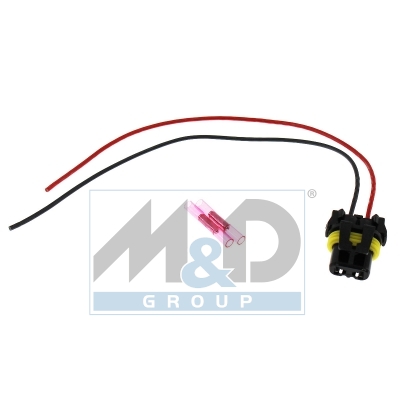Reparatursatz, Kabelbaum HB3, HB10, H12 (Sockel: PY20d, P20d, PZ20d) - Kunststoffstecker