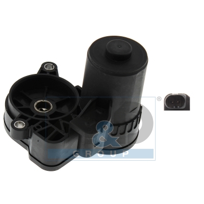 Servomotor voor parkeerrem