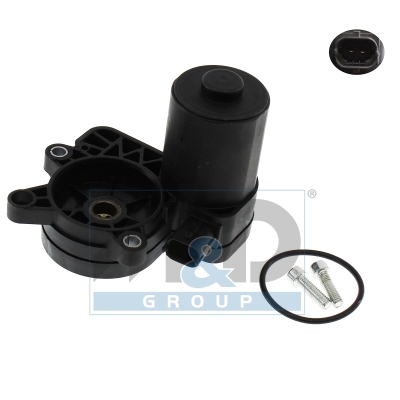 Servomotor voor parkeerrem