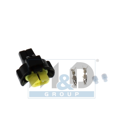 2-Wege-DCS-wasserdichter Anschlusssatz, Nebelscheinwerfer-Buchse, 2,8 mm