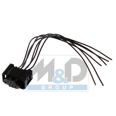 Connecteur électrique MQS 6 voies avec connexion femelle pour corps de papillon