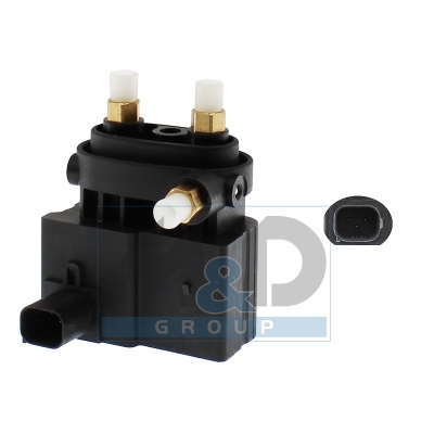 Bloc de vanne de suspensions pneumatiques