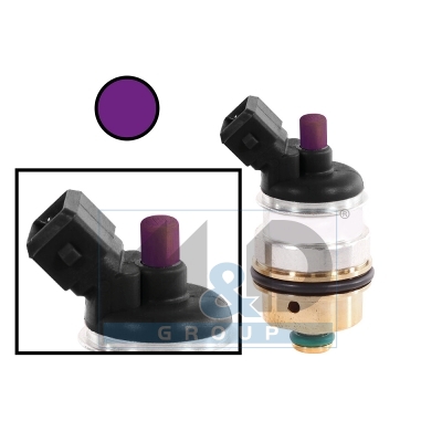 Paarse Euro 4 LPG-injector