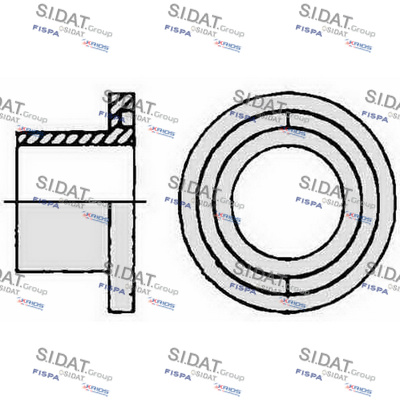 ADAPTER HOSE  O-> ROTOLOCK