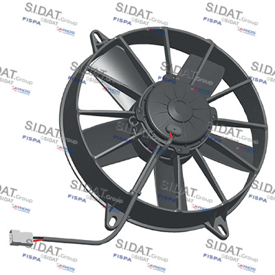 FAN D280 12V SUCTION 5 BLADE