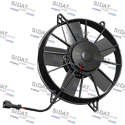 VENTILATEUR D255 24V ASPIRANTE 5PALE