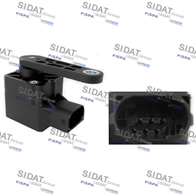 HEIGHT SENSOR FOR HEADLIGHT RANGE ADJUSTMENT
