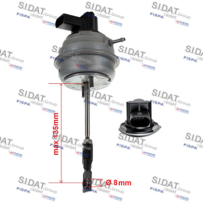 ACTUATOR FOR TURBOCHARGER - ELECTRO PNEUMATIC