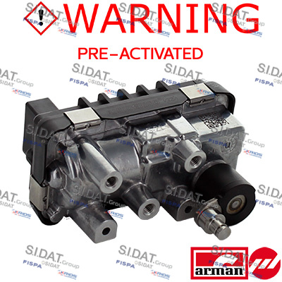 ACTUATOR FOR TURBOCHARGER - ELECTRONIC