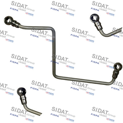 TURBOCHARGER OIL FEED PIPE