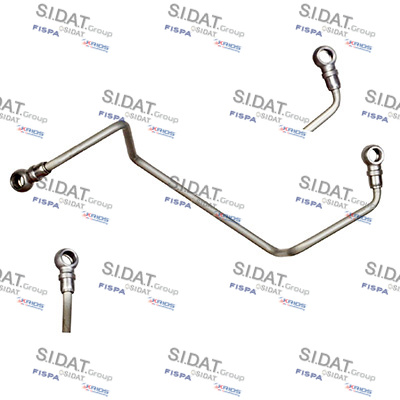 TURBOCHARGER OIL FEED PIPE
