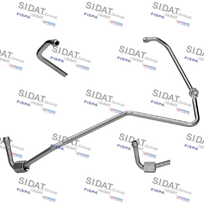 TURBOCHARGER OIL FEED PIPE