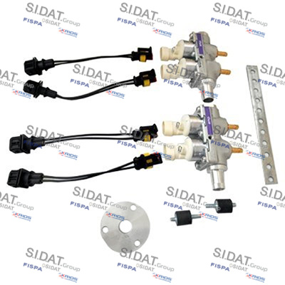 LPG RAIL AMP 2 + 2 CYLINDERS E4 - VIOLET