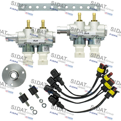 RAIL GPL AMP 2 + 2 CYLINDRES E4 - BLANC