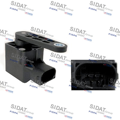 HEIGHT SENSOR FOR HEADLIGHT RANGE ADJUSTMENT