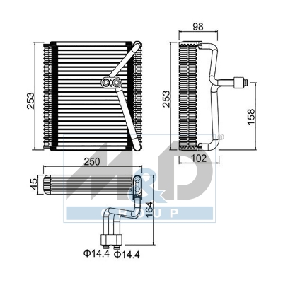 Verdamper, airconditioning