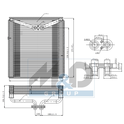 Verdamper, airconditioning