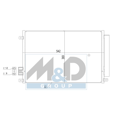 Airconditioningcondensor