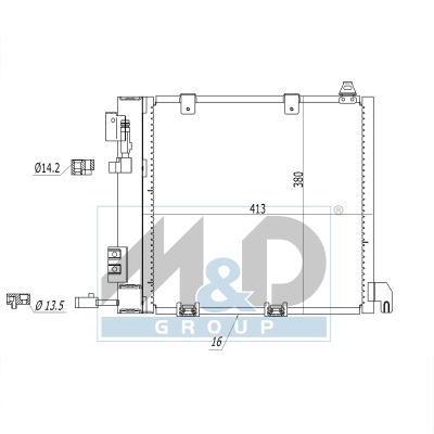 Airconditioningcondensor