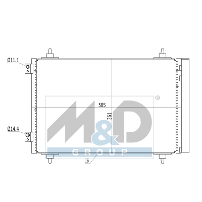 Airconditioningcondensor
