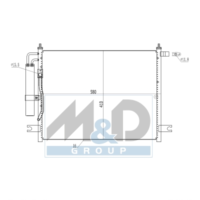 Airconditioningcondensor