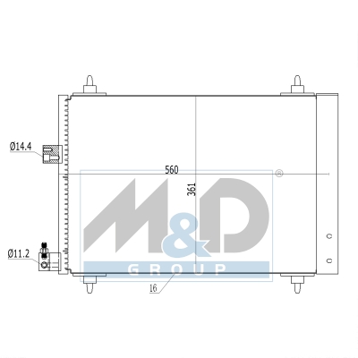 Airconditioningcondensor