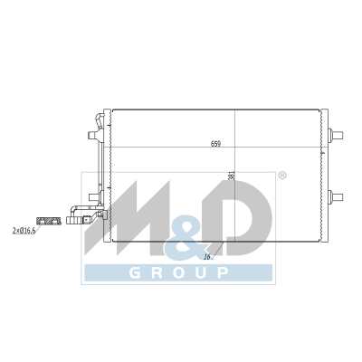 Airconditioningcondensor