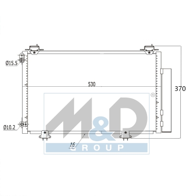 Airconditioningcondensor