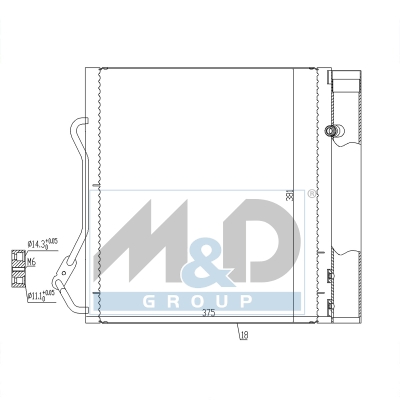 Airconditioningcondensor