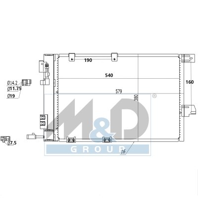 Airconditioningcondensor