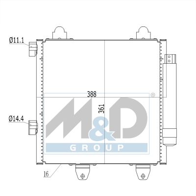 Airconditioningcondensor