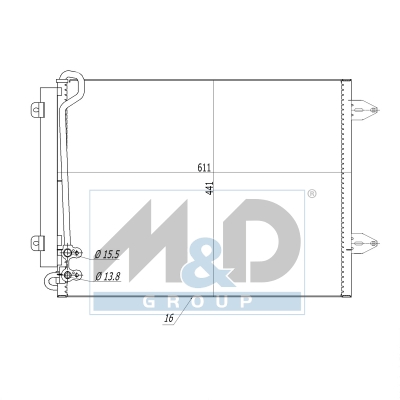 Airconditioningcondensor