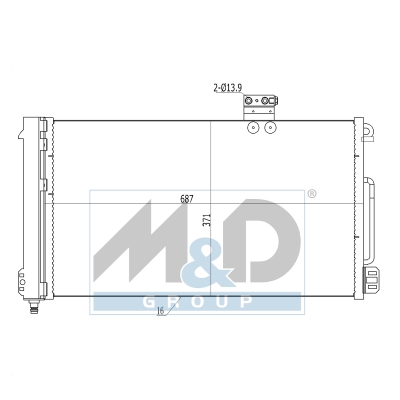 Airconditioningcondensor