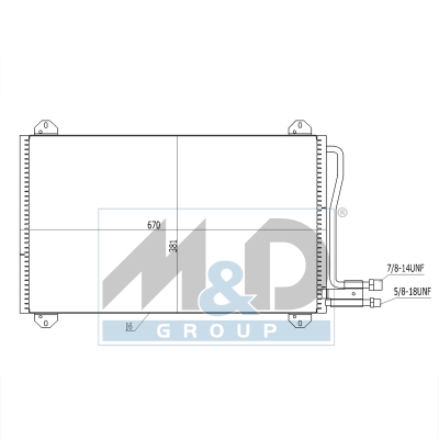 Airconditioningcondensor