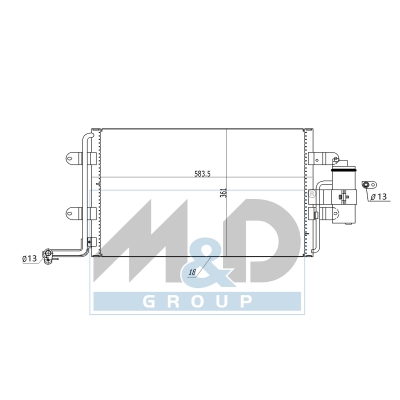 Airconditioningcondensor
