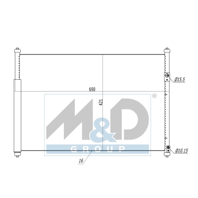 Airconditioningcondensor