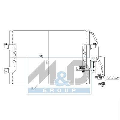Airconditioningcondensor