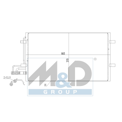 Airconditioningcondensor