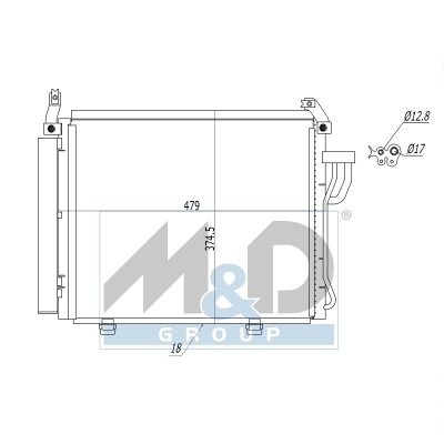 Airconditioningcondensor