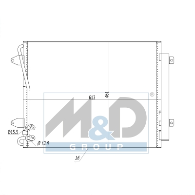Airconditioningcondensor