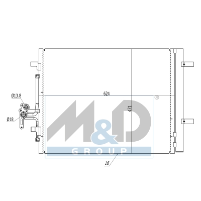 Airconditioningcondensor