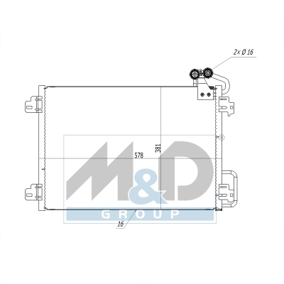 Airconditioningcondensor