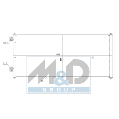 Airconditioningcondensor