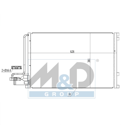Airconditioningcondensor